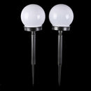 2x Solar Power Yard Ball Light Lamp Lawn Road Patio Outdoor Garden Path NDV