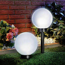 2x Solar Power Yard Ball Light Lamp Lawn Road Patio Outdoor Garden Path FDT