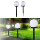 2x Solar Power Yard Ball Light Lamp Lawn Road Patio Outdoor Garden Path FDT