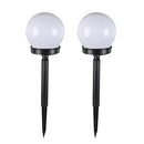 2x Solar Power Yard Ball Light Lamp Lawn Road Patio Outdoor Garden Path FDT