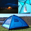Mini Solar LED Light Bulb Rechargeable Battery Lantern Outdoor Lamp with Switch