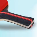 1 Pair Professional Table Tennis Ping Pong Racket Paddle Bat+3pcs Balls B VCE