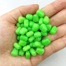 100pcs Soft Carp Fishing Lures Sinking Bait Corn Pop-Up Artificial Carp FUU