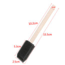 10pcs Foam Brush Sponge Wooden Handle Brushes Watercolor Painting Drawing SAI