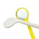 15x Dental Disposable Mouth Exam Mirrors Oral Intra Plastic Glass Mirror C DCT