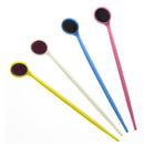 15x Dental Disposable Mouth Exam Mirrors Oral Intra Plastic Glass Mirror Colo er