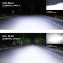 2x Car Led Headlights Headlight Bulbs Kit 4000lm Fog Lights Lamp hfj