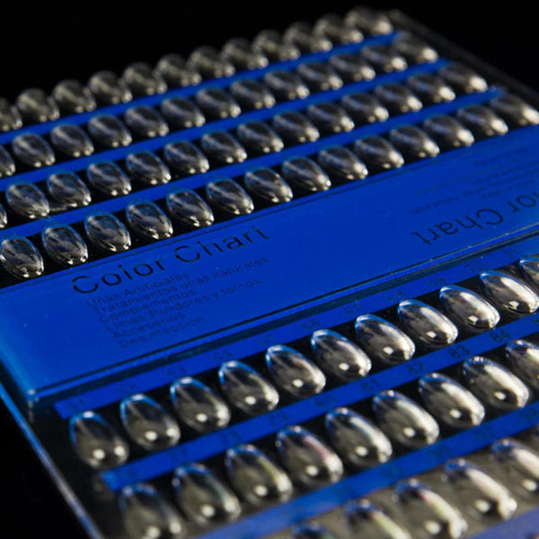 2pcs 120 Plate Nail Art Display Board Polish Color Chart Acrylic UV Gel P AMB