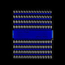 2pcs 120 Plate Nail Art Display Board Polish Color Chart Acrylic UV Gel P AMB