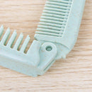 4X Portable Folding Pocket Hair Brush Anti-static Hair Comb Travel Pocket Comb
