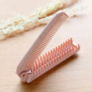 4X Portable Folding Pocket Hair Brush Anti-static Hair Comb Travel Pocket Comb