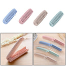 4X Portable Folding Pocket Hair Brush Anti-static Hair Comb Travel Pocket Comb
