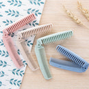 4X Portable Folding Pocket Hair Brush Anti-static Hair Comb Travel Pocket Comb