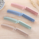 4X Portable Folding Pocket Hair Brush Anti-static Hair Comb Travel Pocket Comb