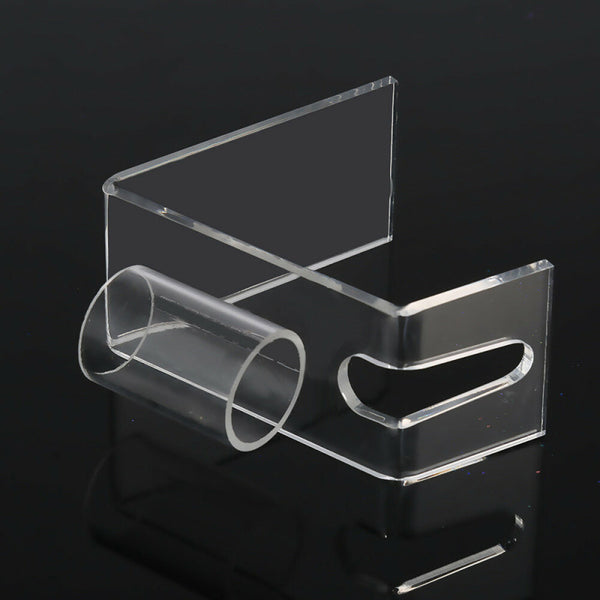 Acrylic Nice Simple Tattoo Machine Gun Holder Stand Rack Organizer Trans KAE