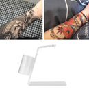 Acrylic Nice Simple Tattoo Machine Gun Holder Stand Rack Organizer Trans KAE