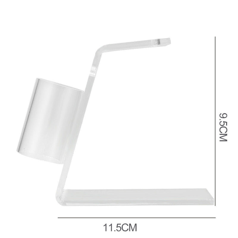 Acrylic Nice Simple Tattoo Machine Gun Holder Stand Rack Organizer Trans KAE