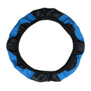 Blue Car Steering-Wheel Cover Food Grade Silicone for 38CM Steering Whe RGF