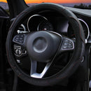 Black Car Steering-Wheel Cover Food Grade Silicone for 38CM Steering CUA