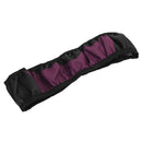 Black Purple Car Steering-Wheel Cover Food Grade Silicone for 38CM Steering fds