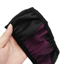 Black Purple Car Steering-Wheel Cover Food Grade Silicone for 38CM Steering fds