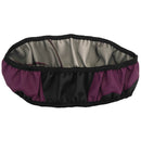 Black Purple Car Steering-Wheel Cover Food Grade Silicone for 38CM Steering fds
