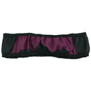 Black Purple Car Steering-Wheel Cover Food Grade Silicone for 38CM Steering
