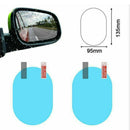 4Pc Car Auto Anti Fog Rainproof Rearview Mirror Window Protective Film A AJW