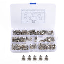 50pcs M5x20mm Carbon Steel Screws and Cage Nuts for Server Rack Cabinet IFG