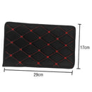 Black & Red Armlehne Pad Cover Auto Mittelkonsole Box PU Leather Cushi LLL FLG