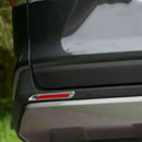 2x ABS Chrome Accessories Rear Fog Light Lamp Cover Trim For 2019 Toyot MUE SVW