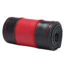 Car Steering Wheel Cover 38cm Needles Thread Leather Black+Red DIY TMA