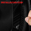 Steering Wheel Cover Embossing Universal Black 38cm DIY Car Auto hot GBN