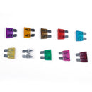 100Pcs Mini Fuses Auto Replacement Parts Assorted Vehicle Insurance Tablets VWW