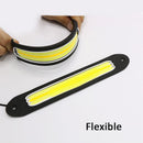 12V LED COB Car DRL Fog Driving Daytime Running Lamp Turn Light Waterproof EDH