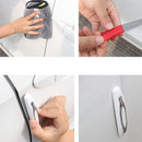 4 Car Door Anti-collision Strip Anti-Bump Protector Scratch Abrasion Tri KLH