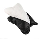 2PCS Car Seat Head Neck Rest Soft Foam Pillow Leather Cushion Pad HeadRest DFV