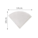 50pcs Regular Replacement White Coffee Filter Paper Case Cups Kitchen Tool DFG