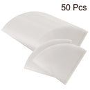 50pcs Regular Replacement White Coffee Filter Paper Case Cups Kitchen  POH