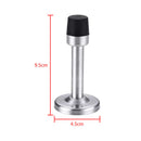 Projecting Door Stop Wall Mounted Metal Stopper Rubber Buffer Stainless NEW