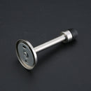 2x Projecting Door Stop Wall Mounted Metal Stopper Rubber Buffer Stainless LUW