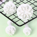 16pcs Daisy Flower Icing Cutter Fondant Cake Sugarcraft Decorating Plunger ZZL