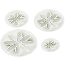 16pcs Daisy Flower Icing Cutter Fondant Cake Sugarcraft Decorating Plunger ZZL