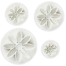 16pcs Daisy Flower Icing Cutter Fondant Cake Decorating Plunger h h