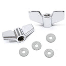12 Pieces Cymbal Replacement Accessories Cymbal Felts Hi-Hat Clutch Felt Black