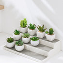3 Tier New White Shelf Jar Rack Holder Cupboard Organizer Storage Kitchen Tool