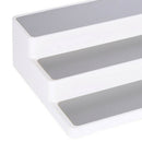 3 Tier New White Shelf Jar Rack Holder Cupboard Organizer Storage Kitchen Tool