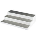 3 Tier New White Shelf Jar Rack Holder Cupboard Organizer Storage Kitchen Tool
