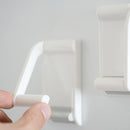 Plastic Magnetic Paper Towel Roll Holder Towel Rack Dispenser Kitchen Bathroom d