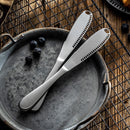 3 IN 1 Stainless Steel Butter Knives Utensil Cutlery Cheese Dessert Jam Sp NRT